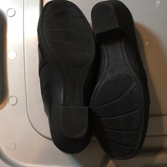 Women’s I ❤️Comfort MEMO TECH black side zip Sz 6 shoes - Picture 6 of 8